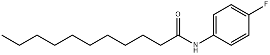 N-(4-fluorophenyl)undecanamide Structure