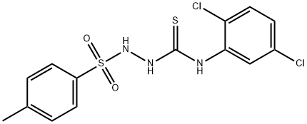 1-(2,5-dichlorophenyl)-3-[(4-methylphenyl)sulfonylamino]thiourea Structure