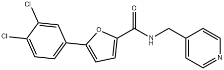 588682-05-7 5-(3,4-dichlorophenyl)-N-(pyridin-4-ylmethyl)furan-2-carboxamide