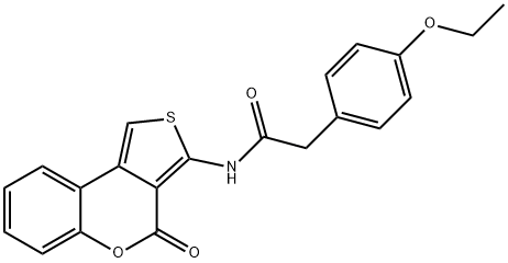 588684-49-5 2-(4-ethoxyphenyl)-N-(4-oxothieno[3,4-c]chromen-3-yl)acetamide