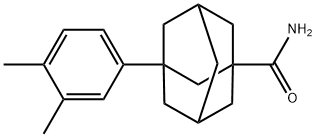 3-(3,4-dimethylphenyl)adamantane-1-carboxamide 结构式