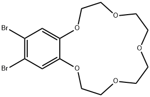 63862-55-5 15,16-二溴-2,3,5,6,8,9,11,12-八氢苯并[B][1,4,7,10,13]五氧杂环十五烷