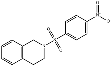 2-(4-nitrophenyl)sulfonyl-3,4-dihydro-1H-isoquinoline Structure