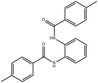 4-methyl-N-[2-[(4-methylbenzoyl)amino]phenyl]benzamide Structure
