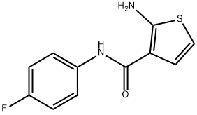 2-amino-N-(4-fluorophenyl)thiophene-3-carboxamide Structure