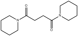1,4-di(piperidin-1-yl)butane-1,4-dione Struktur