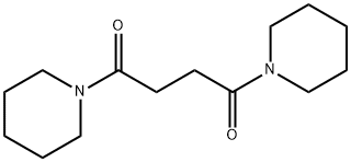 1,4-二(哌啶-1-基)丁烷-1,4-二酮, 66759-27-1, 结构式