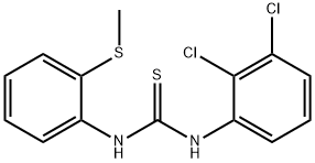 1-(2,3-dichlorophenyl)-3-(2-methylsulfanylphenyl)thiourea Structure