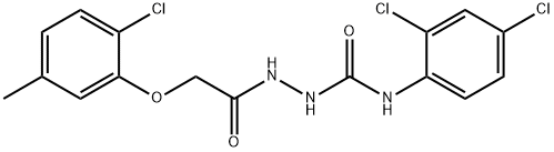 701929-67-1 1-[[2-(2-chloro-5-methylphenoxy)acetyl]amino]-3-(2,4-dichlorophenyl)urea