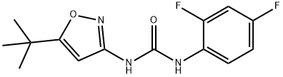 1-(5-tert-butyl-1,2-oxazol-3-yl)-3-(2,4-difluorophenyl)urea|