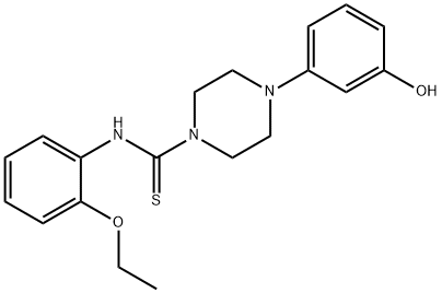 724757-91-9 N-(2-ethoxyphenyl)-4-(3-hydroxyphenyl)piperazine-1-carbothioamide