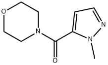 (2-methylpyrazol-3-yl)-morpholin-4-ylmethanone Structure