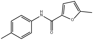 5-methyl-N-(4-methylphenyl)furan-2-carboxamide 化学構造式