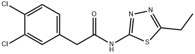 775301-08-1 2-(3,4-dichlorophenyl)-N-(5-ethyl-1,3,4-thiadiazol-2-yl)acetamide