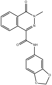 N-(1,3-benzodioxol-5-yl)-3-methyl-4-oxophthalazine-1-carboxamide|