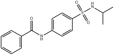 N-[4-(propan-2-ylsulfamoyl)phenyl]benzamide Structure