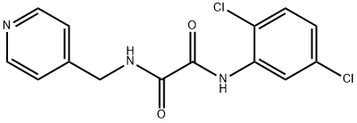 N'-(2,5-dichlorophenyl)-N-(pyridin-4-ylmethyl)oxamide Structure