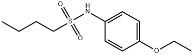 N-(4-ethoxyphenyl)butane-1-sulfonamide,855242-95-4,结构式