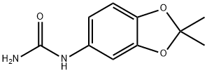 (2,2-dimethyl-1,3-benzodioxol-5-yl)urea 结构式