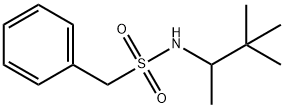 N-(3,3-dimethylbutan-2-yl)-1-phenylmethanesulfonamide Structure