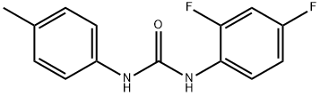 1-(2,4-difluorophenyl)-3-(4-methylphenyl)urea Structure