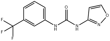 1-(1,2-oxazol-3-yl)-3-[3-(trifluoromethyl)phenyl]urea Structure