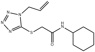 893769-32-9 N-cyclohexyl-2-(1-prop-2-enyltetrazol-5-yl)sulfanylacetamide