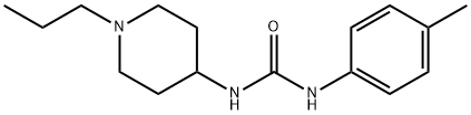 1-(4-methylphenyl)-3-(1-propylpiperidin-4-yl)urea,894310-25-9,结构式