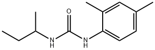 1-butan-2-yl-3-(2,4-dimethylphenyl)urea Structure