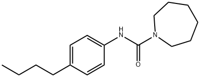 N-(4-butylphenyl)azepane-1-carboxamide Structure