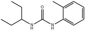 1-(2-methylphenyl)-3-pentan-3-ylurea,895882-09-4,结构式