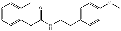 N-[2-(4-methoxyphenyl)ethyl]-2-(2-methylphenyl)acetamide,898153-65-6,结构式