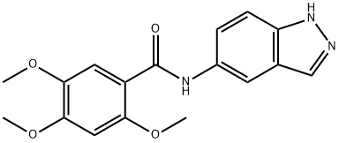 N-(1H-indazol-5-yl)-2,4,5-trimethoxybenzamide Structure