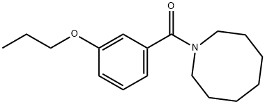 azocan-1-yl-(3-propoxyphenyl)methanone Structure