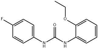 1-(2-ethoxyphenyl)-3-(4-fluorophenyl)urea Structure