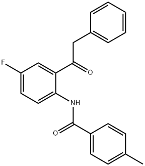 899374-10-8 N-[4-fluoro-2-(2-phenylacetyl)phenyl]-4-methylbenzamide