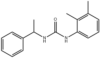 1-(2,3-dimethylphenyl)-3-(1-phenylethyl)urea Structure