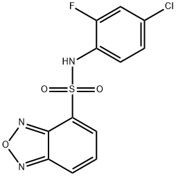 N-(4-chloro-2-fluorophenyl)-2,1,3-benzoxadiazole-4-sulfonamide Structure