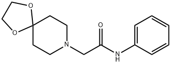 2-(1,4-dioxa-8-azaspiro[4.5]decan-8-yl)-N-phenylacetamide Structure