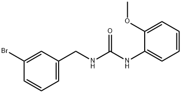 1-[(3-bromophenyl)methyl]-3-(2-methoxyphenyl)urea Structure