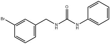 1-[(3-bromophenyl)methyl]-3-phenylurea Structure