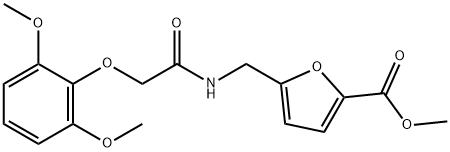 924847-85-8 methyl 5-[[[2-(2,6-dimethoxyphenoxy)acetyl]amino]methyl]furan-2-carboxylate