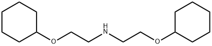 2-cyclohexyloxy-N-(2-cyclohexyloxyethyl)ethanamine Structure