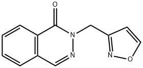 2-(1,2-oxazol-3-ylmethyl)phthalazin-1-one Struktur