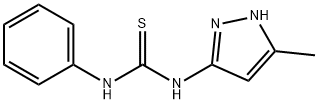 1-(5-methyl-1H-pyrazol-3-yl)-3-phenylthiourea Structure
