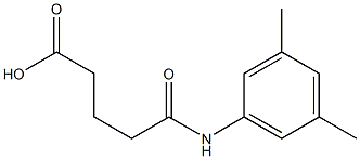 5-(3,5-dimethylanilino)-5-oxopentanoic acid Structure