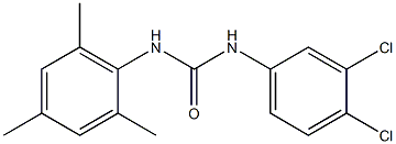 1-(3,4-dichlorophenyl)-3-(2,4,6-trimethylphenyl)urea Struktur