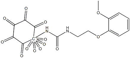 1-(4-decoxyphenyl)-3-[2-(2-methoxyphenoxy)ethyl]urea Structure