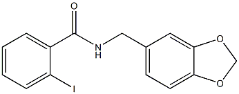 N-(1,3-benzodioxol-5-ylmethyl)-2-iodobenzamide