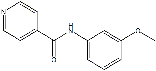 N-(3-methoxyphenyl)pyridine-4-carboxamide